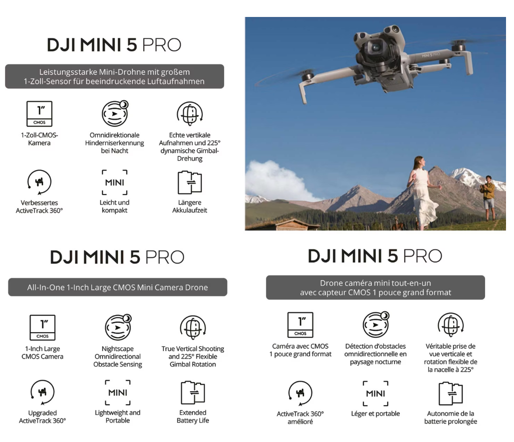 DJI Mini 5 Pro Fly More Combo