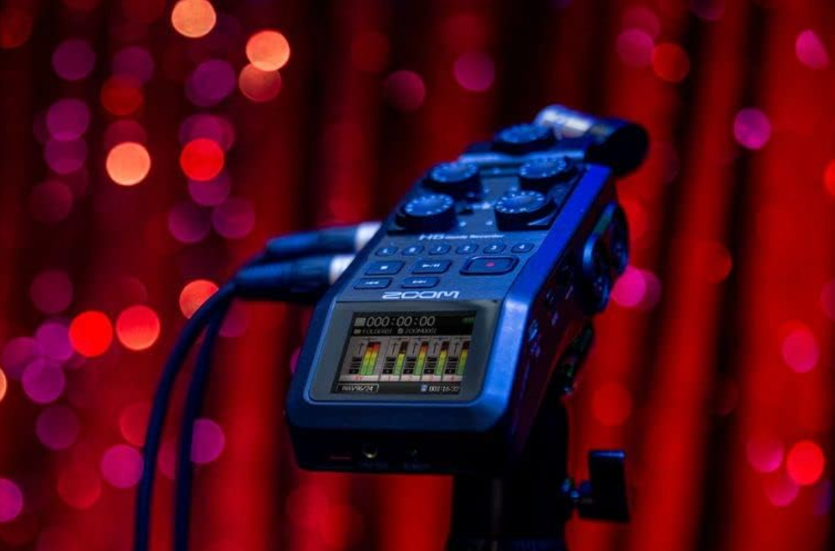 Zoom H6 Tragbarer 6 Spur Recorder